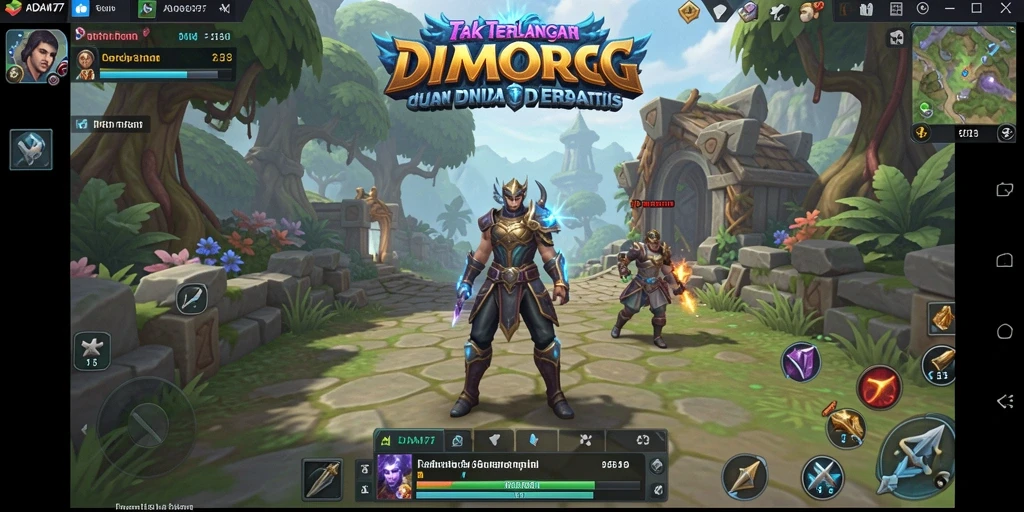 Gameplay seru dan grafis fantastis dari ADAM77.