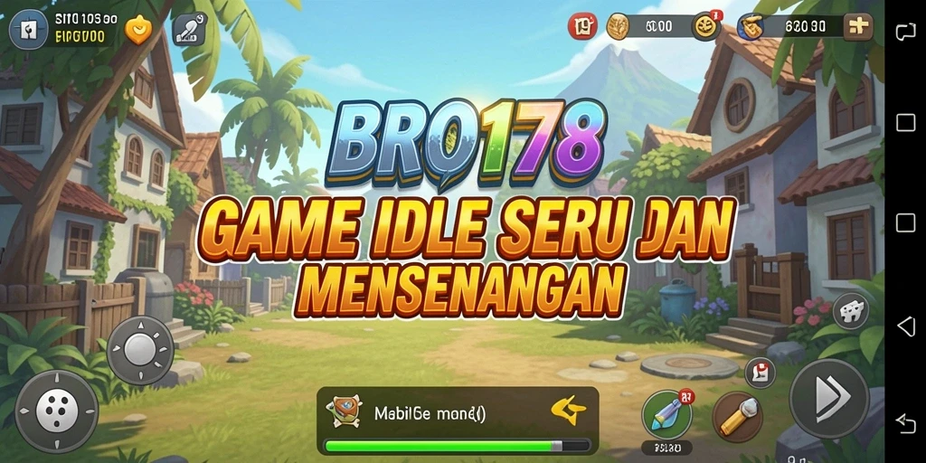 Tampilkan gameplay seru BRO178 dengan elemen Idle yang menarik.