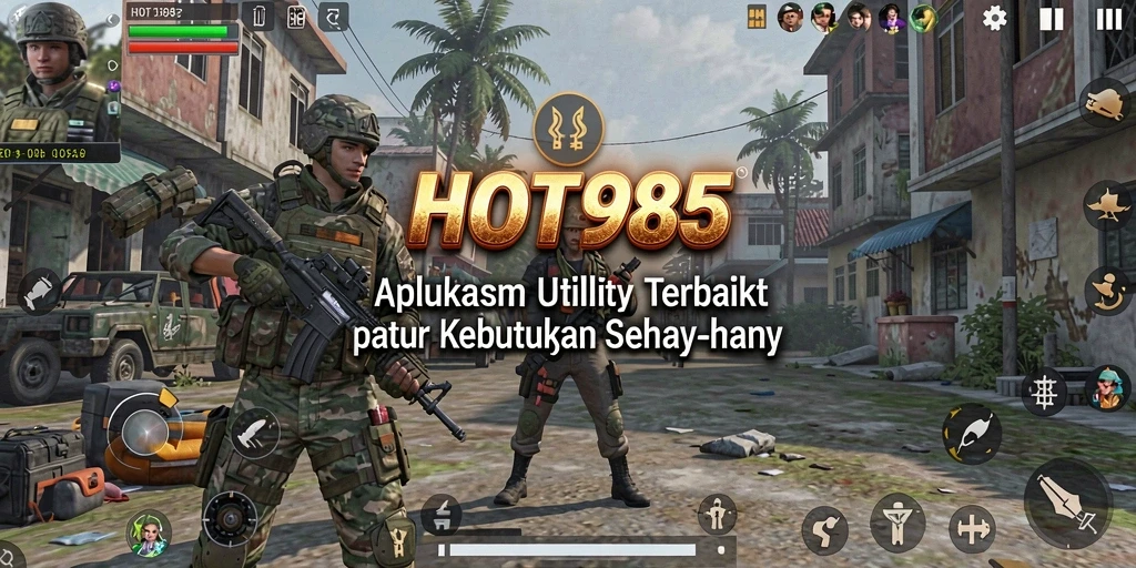 Tampilan aplikasi HOT985 yang memudahkan pengguna dalam mengatur utility.