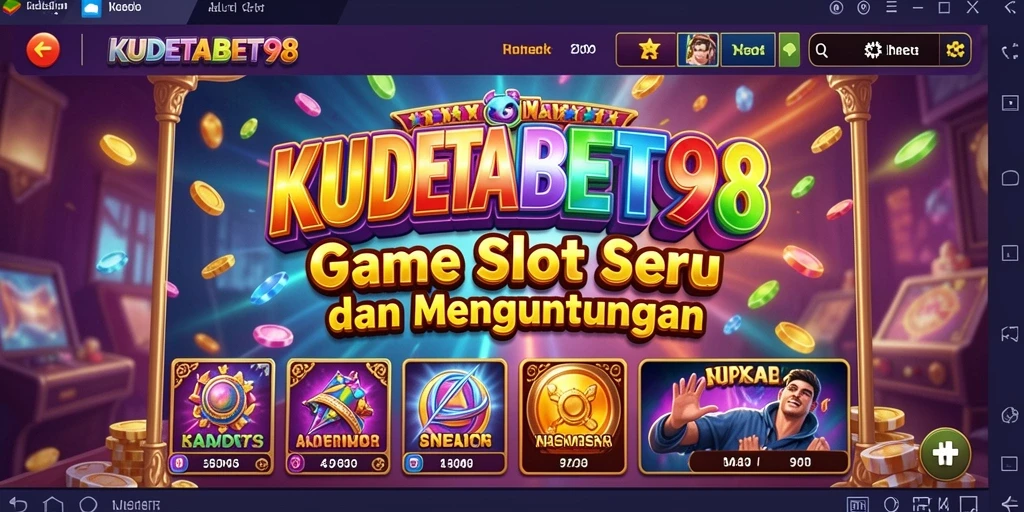 Tampilan menarik dari gameplay Slot KUDETABET98 yang seru.