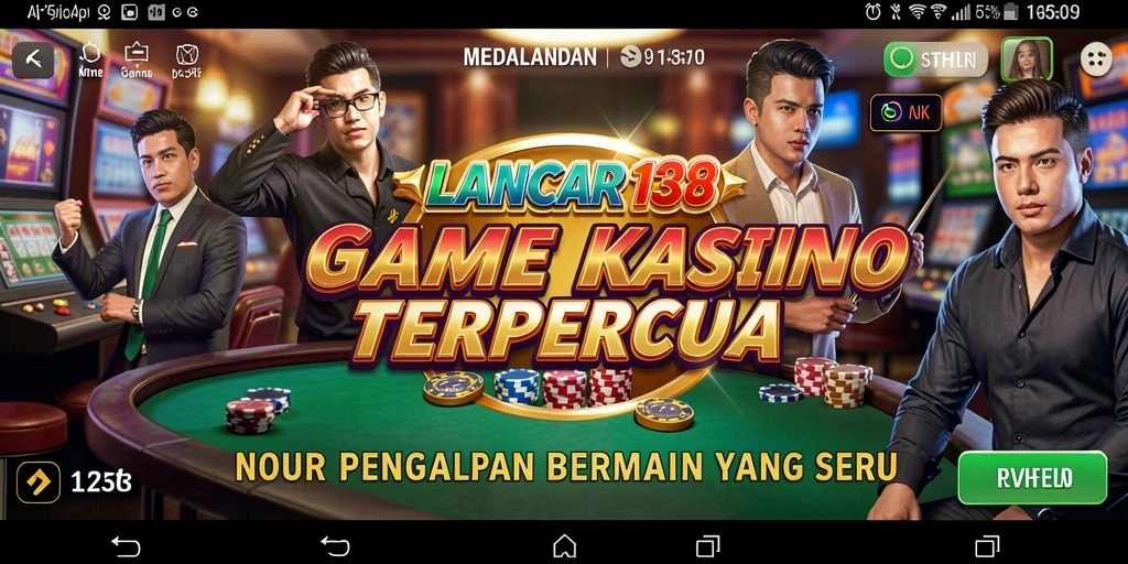 Screenshot gameplay LANCAR138 menampilkan antarmuka kasino yang menarik dan interaktif.