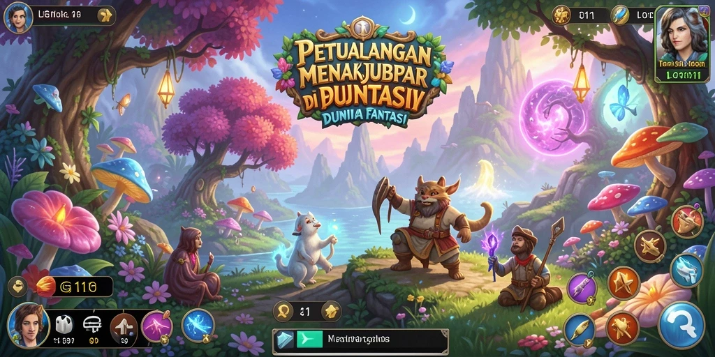 Screenshot gameplay LG111 yang menunjukkan aksi seru dalam petualangan.