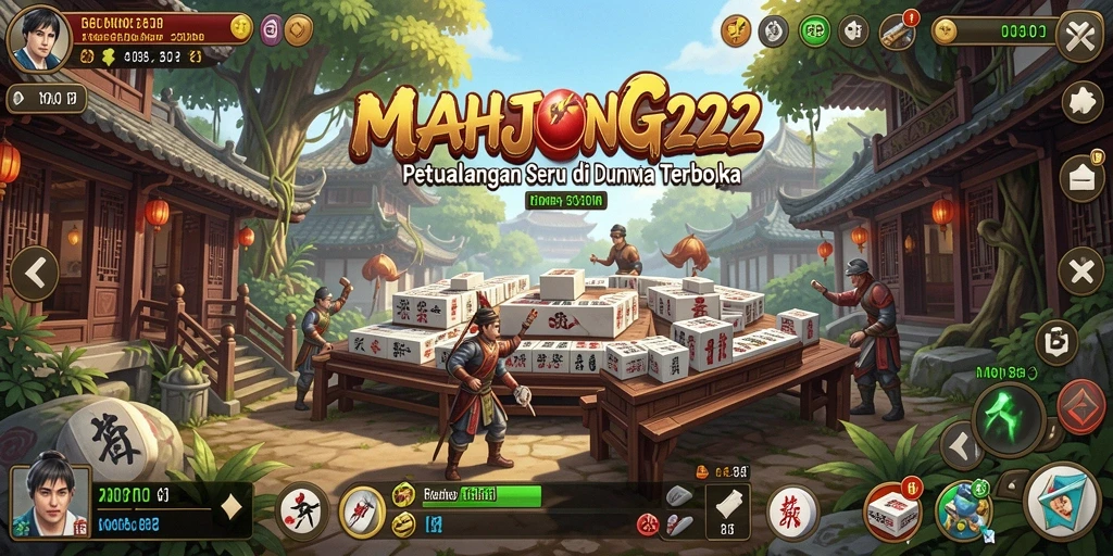 Tangkapan layar menunjukkan gameplay MAHJONG222 yang penuh petualangan di dunia terbuka.