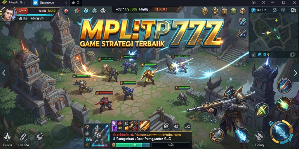 Tampilan gameplay mendalam dari strategi SLG yang menakjubkan.