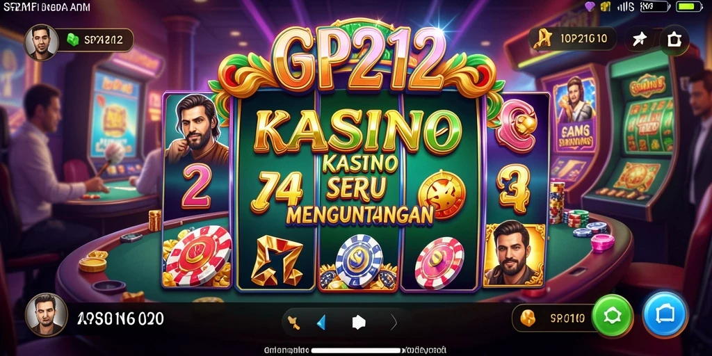 Tampilan gameplay SP212 yang seru dan interaktif, cocok untuk para pecinta Kasino.
